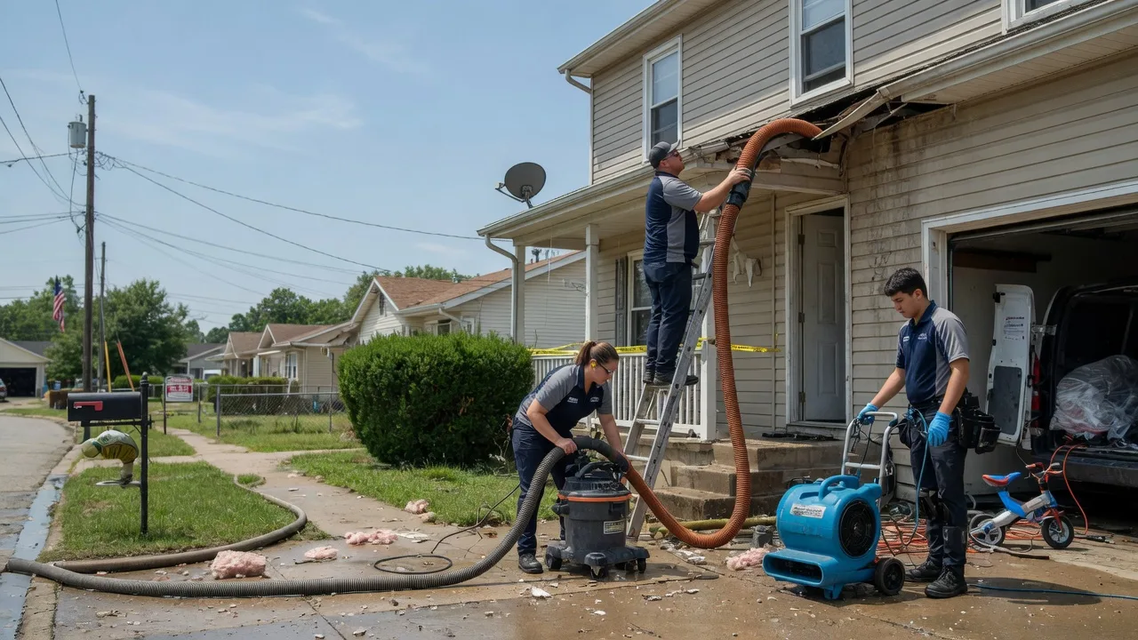 Water Damage Restoration in Zanesfield, OH near me